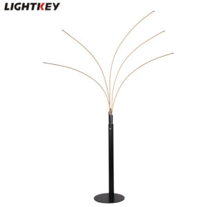 FB1028-5BK Decorative Floor Lamp Black