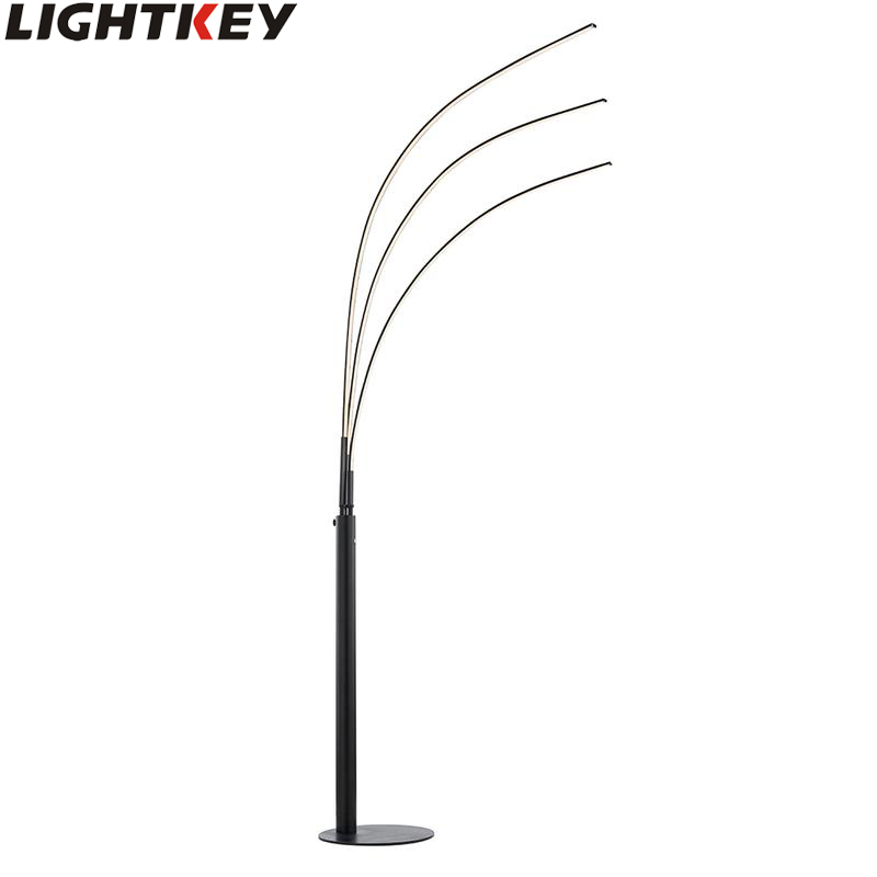 FB1028-3BK Floor Lamp Black