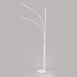 FB1028-3WH Floor Lamp White