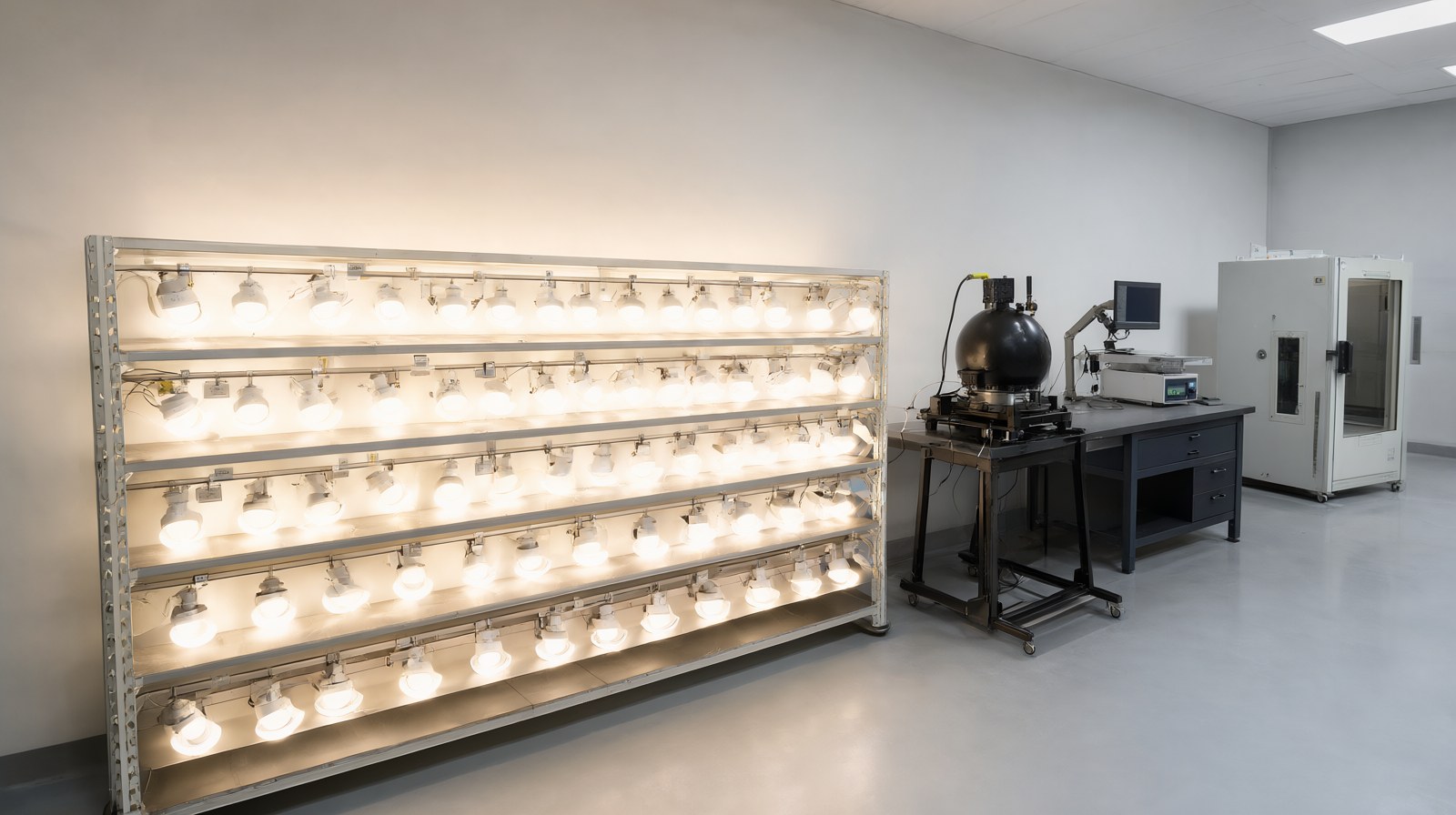 Lighting laboratory and ageing test
